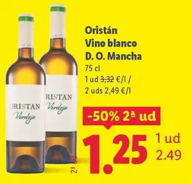 Oristán - Vino Blanco D.O. Mancha