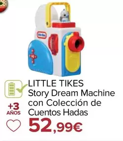 Little Tikes - Story Dream Machine Con Coleccion De Cuentos Hadas