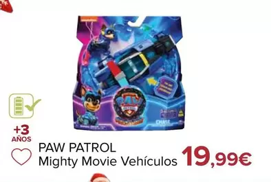 Paw Patrol - Mighty Movie VehIculos