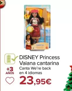 Disney - Princess Vaiana Cantarina