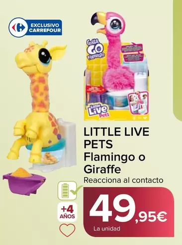 Little Live Pets -   Flamingo O Giraffe