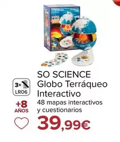 So Science - Globo Terraqueo Interactivo