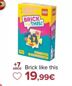 LEGO - Brick Like This