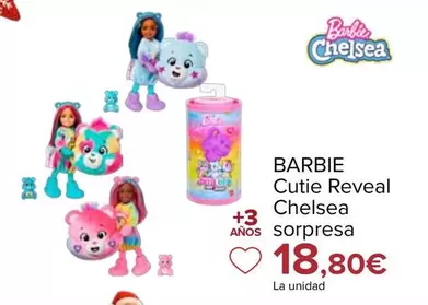 Barbie - Cutie Reveal Chelsea Sorpresa