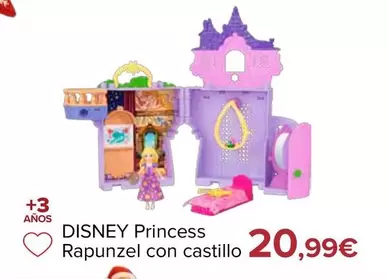 Disney - Princess Rapunzel Con Castillo