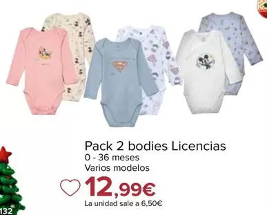 Pack 2 Bodies Licencias