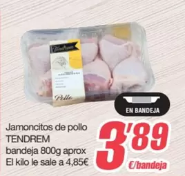 Tendrem - Jamoncitos De Pollo Bandeja