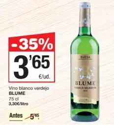 Blume - Vino Blanco Verdejo