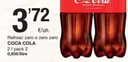 Coca-Cola - Refresc Zero O Zero Zero