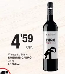 Emendis - Vi Negre O Blanc