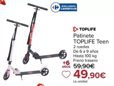 Toplife - Patinete Teen