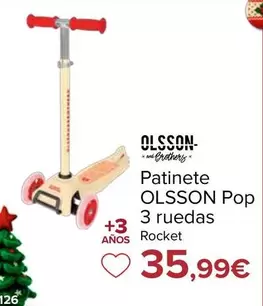 Olsson - Patinete Pop 3 Ruedas