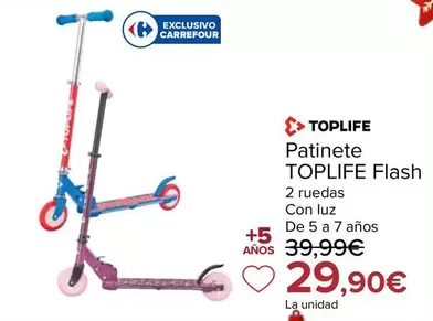 Toplife - Patinete Flash