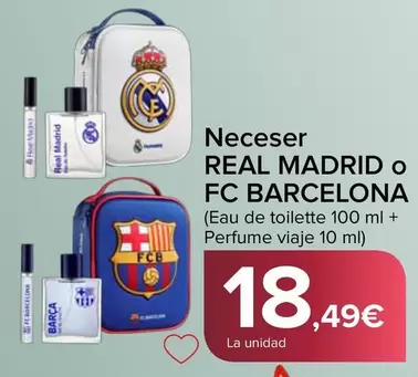 Real Madrid O Fc Barcelona - Neceser
