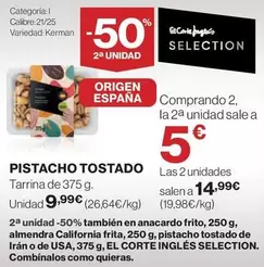 El Corte Inglés - Pistacho Tostado