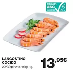 Langostino Cocido