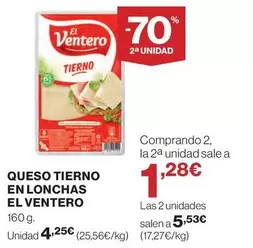 El Ventero - Queso Tierno En Lonchas