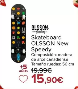 Olsson - Skateboard New Speedy