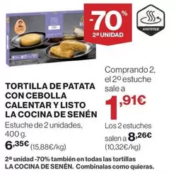 La Cocina - Tortilla De Patata Con Cebolla Calentar Y Listo