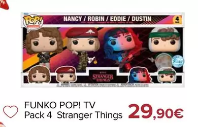 Funko Pop! - Tv Pack 4 Stranger Things