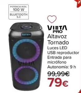 Vieta - Altavoz Tornado