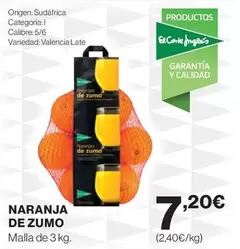 origen - Naranja De Zumo