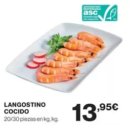 Langostino Cocido