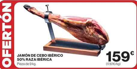 Jamón De Cebo Ibérico 50% Raza Ibérica