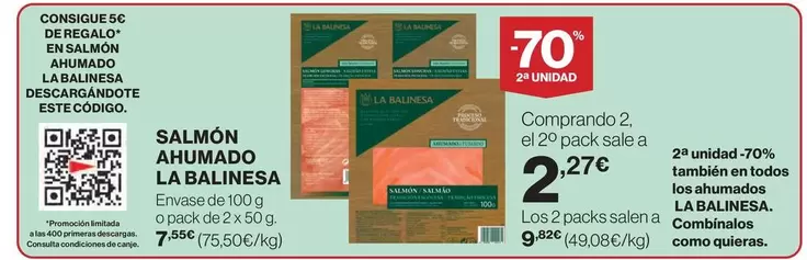 La Balinesa - Salmon Ahumado