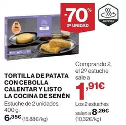 La Cocina - Tortilla De Patata Con Cebolla Calentar Y Listo
