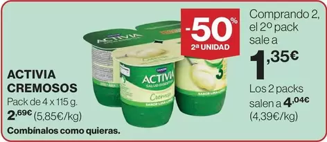 Danone - Activia Cremosos