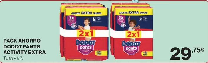 Dodot - Pack Ahorro Pants Activity Extra