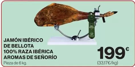 Señorío de Sobral - Jamón Ibérico De Bellota 100% Raza Ibérica