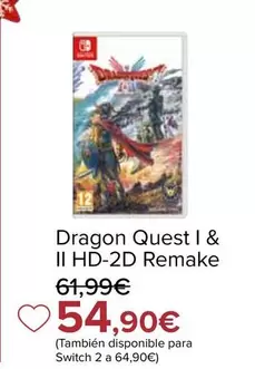Nintendo SWITCH - Dragon Quest I & Ii Hd-2d Remake