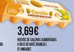 Gallego - Huevos De Gallinas Alimentadas A Base De Maiz