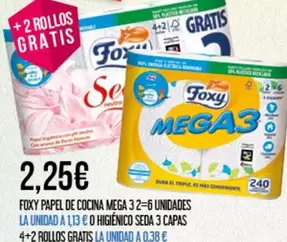 Foxy - Papel De Cocina Mega 3