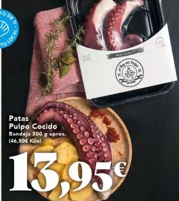 Quality - Patas Pulpo Cocido