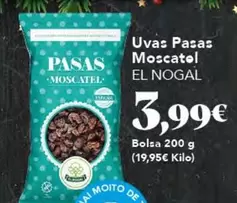 El Nogal - Uvas Pasas Moscatel