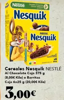 Nestlé - Cereales Nesquik Al Chocolate Caja