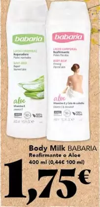Babaria - Body Milk