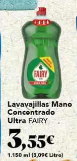 Fairy - Lavavajillas Mano Concentrado Ultra