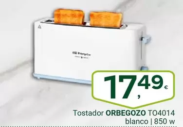Orbegozo - Tostador T04014 Blanco