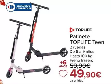 Toplife - Patinete Teen