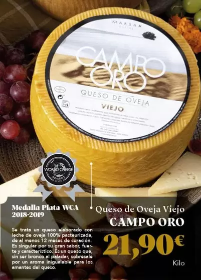 Oro - Queso De Oveja Viejo