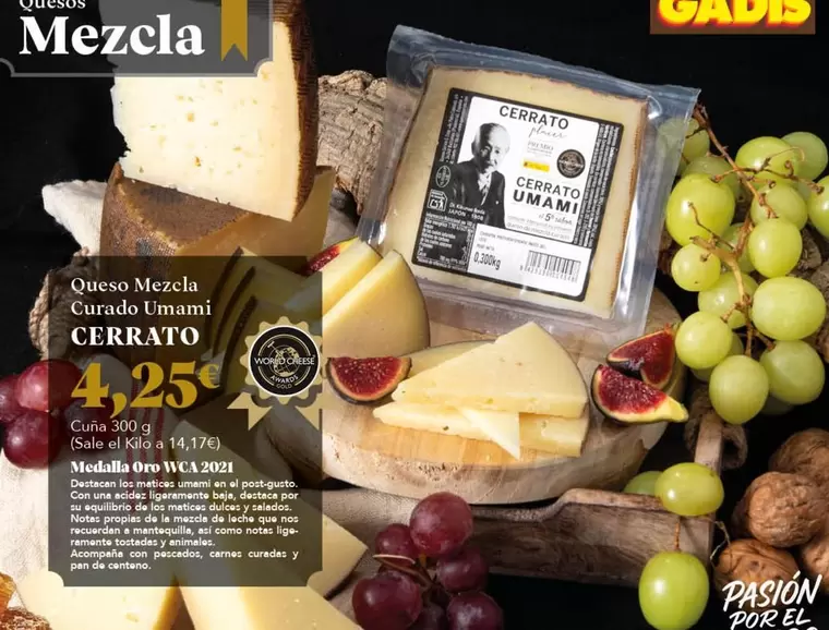 Cerrato - Queso Mezcla Curada Umami