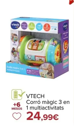 Vtech - Rodillo Magico 3 En 1 Multiactividades