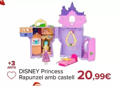 Disney - Princess Rapunzel Con Castillo
