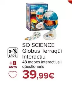 So Science - Globo Terraqueo Interactivo