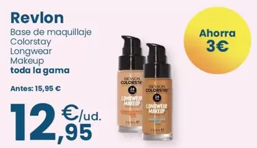 Revlon - Base De Maquillaje Colorstay Longwear Makeup Toda La Gama