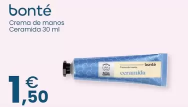 Bonté - Crema De Manos Ceramida